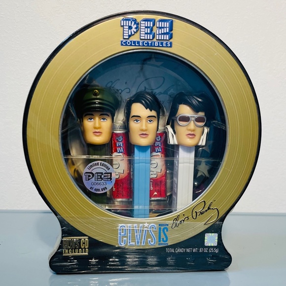 ELVIS Pez Collectables Elvis CD included Limited Edition - Picture 1 of 6